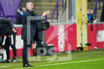 2022-03-29 - Head coach Roberto Martinez of Belgium during the International Friendly football match between Belgium and Burkina Faso on March 29, 2022 at Lotto Park in Brussel, Belgium - BELGIUM VS BURKINA FASO - FRIENDLY MATCH - SOCCER