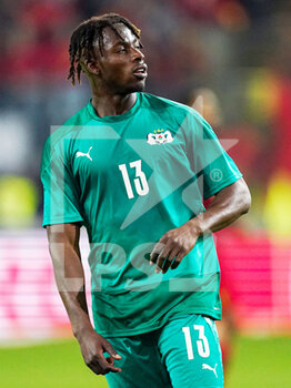 2022-03-29 - Abdoul Guiebre of Burkina Faso during the International Friendly football match between Belgium and Burkina Faso on March 29, 2022 at Lotto Park in Brussel, Belgium - BELGIUM VS BURKINA FASO - FRIENDLY MATCH - SOCCER