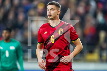 2022-03-29 - Leander Dendoncker of Belgium during the International Friendly football match between Belgium and Burkina Faso on March 29, 2022 at Lotto Park in Brussel, Belgium - BELGIUM VS BURKINA FASO - FRIENDLY MATCH - SOCCER