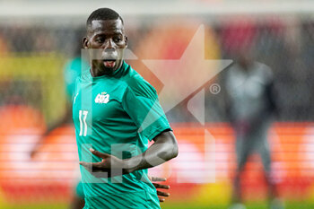 2022-03-29 - Stephane Aziz Ki of Burkina Faso during the International Friendly football match between Belgium and Burkina Faso on March 29, 2022 at Lotto Park in Brussel, Belgium - BELGIUM VS BURKINA FASO - FRIENDLY MATCH - SOCCER