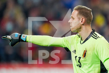 2022-03-29 - Matz Sels of Belgium during the International Friendly football match between Belgium and Burkina Faso on March 29, 2022 at Lotto Park in Brussel, Belgium - BELGIUM VS BURKINA FASO - FRIENDLY MATCH - SOCCER