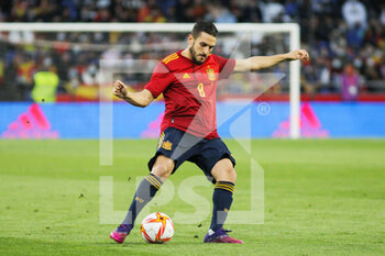 2022-03-29 - Koke Resurreccion of Spain during the Friendly football match between Spain and Iceland on March 29, 2022 at Riazor stadium in La Coruna, Spain - SPAIN VS ICELAND - FRIENDLY MATCH - SOCCER