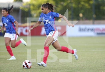 2022-06-25 - Delphine Cascarino of France during the Women's Friendly football match between France and Cameroon on June 25, 2022 at Stade Pierre Brisson in Beauvais, France - FOOTBALL - WOMEN'S FRIENDLY GAME - FRANCE V CAMEROON - FRIENDLY MATCH - SOCCER