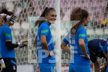 2022-07-01 - Agnese Bonfantini of Italy before the Women's International friendly match between Italy and Spain at Teofilo Patini Stadium on July 01, 2022 in Castel di Sangro , Italy. ©Photo: Cinzia Camela. - ITALY WOMEN VS SPAIN - FRIENDLY MATCH - SOCCER