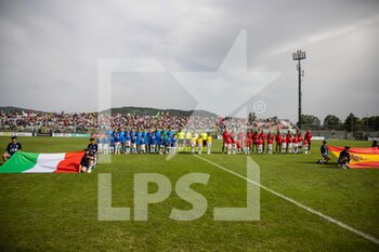 2022-07-01 - A general view before the Women's International friendly match between Italy and Spain at Teofilo Patini Stadium on July 01, 2022 in Castel di Sangro , Italy. ©Photo: Cinzia Camela. - ITALY WOMEN VS SPAIN - FRIENDLY MATCH - SOCCER