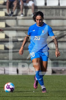 2022-07-01 - Martina Piemonte of Italy during the Women's International friendly match between Italy and Spain at Teofilo Patini Stadium on July 01, 2022 in Castel di Sangro , Italy. ©Photo: Cinzia Camela. - ITALY WOMEN VS SPAIN - FRIENDLY MATCH - SOCCER