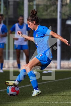 2022-07-01 - Valentina Bergamaschi of Italy, during the Women's International friendly match between Italy and Spain at Teofilo Patini Stadium on July 01, 2022 in Castel di Sangro , Italy. ©Photo: Cinzia Camela. - ITALY WOMEN VS SPAIN - FRIENDLY MATCH - SOCCER
