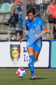 2022-07-01 - Valentina Giacinti of Italy during the Women's International friendly match between Italy and Spain at Teofilo Patini Stadium on July 01, 2022 in Castel di Sangro , Italy. ©Photo: Cinzia Camela. - ITALY WOMEN VS SPAIN - FRIENDLY MATCH - SOCCER