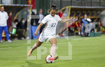 2022-07-01 - Eve Perisset of France during the International Women's Friendly football match between France and Vietnam on July 1, 2022 at Stade de la Source in Orleans, France - FOOTBALL - WOMEN'S FRIENDLY GAME - FRANCE V VIETNAM - FRIENDLY MATCH - SOCCER