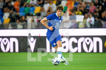2022-07-29 - Chelsea's Marcos Alonso portrait in action - UDINESE CALCIO VS CHELSEA FC - FRIENDLY MATCH - SOCCER