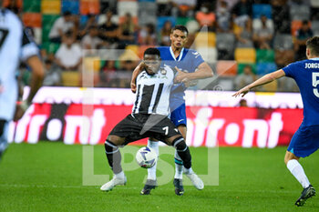 2022-07-29 - Udinese's Isaac Success in action against Chelsea's Thiago Silva - UDINESE CALCIO VS CHELSEA FC - FRIENDLY MATCH - SOCCER