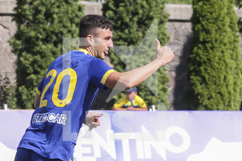 2022-07-09 - Roberto Piccoli of Hellas Verona Fc gestures during Hellas Verona vs US Primiero, 1° frendly match pre-season Serie A Tim 2022-23, at 
