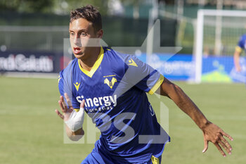 2022-07-09 - Filippo Terracciano of Hellas Verona FC during Hellas Verona vs US Primiero, 1° frendly match pre-season Serie A Tim 2022-23, at 