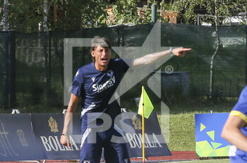 2022-07-09 - Gabriele Cioffi Head Coach of Hellas Verona FC gestures during Hellas Verona vs US Primiero, 1° frendly match pre-season Serie A Tim 2022-23, at 