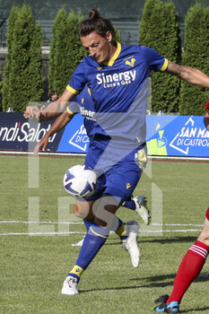 2022-07-09 - Milan Djuric of Hellas Verona FCduring Hellas Verona vs US Primiero, 1° frendly match pre-season Serie A Tim 2022-23, at 