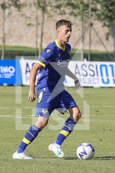 2022-07-09 - Ivan Ilic of Hellas Verona FC play the ball during Hellas Verona vs US Primiero, 1° frendly match pre-season Serie A Tim 2022-23, at 