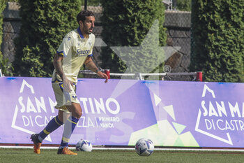 2022-07-13 - Federico Ceccherini of Hellas Verona FC play the ball during Hellas Verona A vs Hellas Verona B, 2° frendly match pre-season Serie A Tim 2022-23, at 