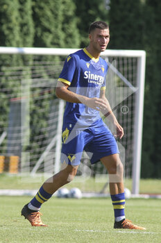 2022-07-13 - Diego Coppola of Hellas Verona FC during Hellas Verona A vs Hellas Verona B, 2° frendly match pre-season Serie A Tim 2022-23, at 