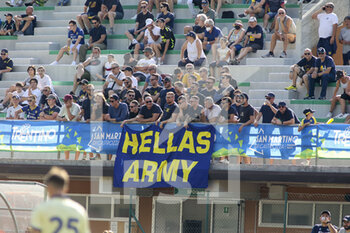 2022-07-13 - Hellas Verona fans show their support during Hellas Verona A vs Hellas Verona B, 2° frendly match pre-season Serie A Tim 2022-23, at 