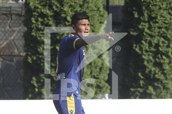 2022-07-13 - Bruno Amione of Hellas Verona FC gestures during Hellas Verona A vs Hellas Verona B, 2° frendly match pre-season Serie A Tim 2022-23, at 
