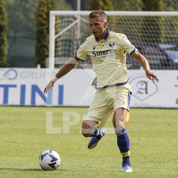 2022-07-16 - Darko Lazovic of Hellas Verona FC play the ball during Hellas Verona vs Virtus Verona, 3° frendly match pre-season Serie A Tim 2022-23, at 