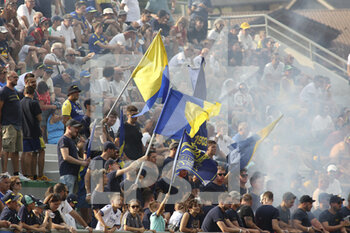 2022-07-16 - Hellas Verona fans show their support during Hellas Verona vs Virtus Verona, 3° frendly match pre-season Serie A Tim 2022-23, at 
