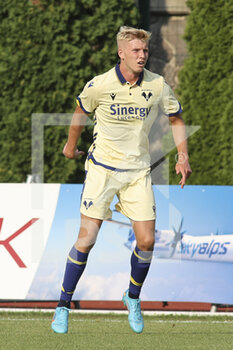2022-07-16 - Josh Doig of Hellas Verona FC during Hellas Verona vs Virtus Verona, 3° frendly match pre-season Serie A Tim 2022-23, at 