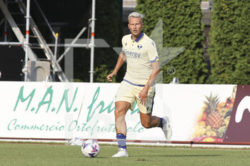 2022-07-16 - Antonin Barak of Hellas Verona FC play the ball during Hellas Verona vs Virtus Verona, 3° frendly match pre-season Serie A Tim 2022-23, at 