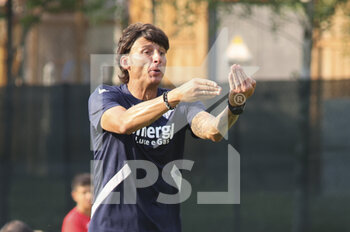 2022-07-16 - Gabriele Cioffi Head Coach of Hellas Verona FC gesturesduring Hellas Verona vs Virtus Verona, 3° frendly match pre-season Serie A Tim 2022-23, at 