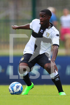 2022-07-23 - Nathan Buayi-Kiala of PARMA CALCIO in action during the friendly match between Parma Calcio and FeralpiSalò on July 23, 2022 in Pinzolo (TN), Italy. - PARMA CALCIO VS FERALPISALò - FRIENDLY MATCH - SOCCER