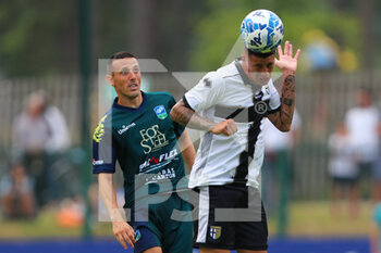 2022-07-23 - Lautaro Valenti of PARMA CALCIO in action during the friendly match between Parma Calcio and FeralpiSalò on July 23, 2022 in Pinzolo (TN), Italy. - PARMA CALCIO VS FERALPISALò - FRIENDLY MATCH - SOCCER