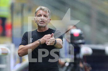 2022-07-29 - Marco Baroni head coach of US LECCE gestures during the friendly match between Parma Calcio and US Lecce at Ennio Tardini on July 29, 2022 in Parma, Italy. - PARMA CALCIO VS US LECCE - FRIENDLY MATCH - SOCCER