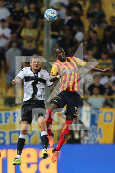 2022-07-29 - Stanko Juric of PARMA CALCIO competes for the ball with Assan Ceesay of US LECCE during the friendly match between Parma Calcio and US Lecce at Ennio Tardini on July 29, 2022 in Parma, Italy. - PARMA CALCIO VS US LECCE - FRIENDLY MATCH - SOCCER