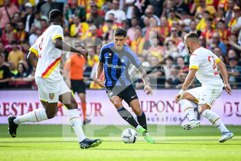 2022-07-23 - Joaquin CORREA of Inter Milan during the Pre Season Friendly football match between RC Lens and FC Internazionale Milano (Inter Milan) on July 23, 2022 at Bollaert-Delelis stadium in Lens, France - FOOTBALL - FRIENDLY GAME - RC LENS V FC INTER - INTERNAZIONALE MILANO - FRIENDLY MATCH - SOCCER
