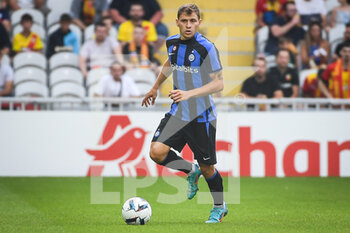2022-07-23 - Nicolo BARELLA of Inter Milan during the Pre Season Friendly football match between RC Lens and FC Internazionale Milano (Inter Milan) on July 23, 2022 at Bollaert-Delelis stadium in Lens, France - FOOTBALL - FRIENDLY GAME - LENS V FC INTER - INTERNAZIONALE - FRIENDLY MATCH - SOCCER