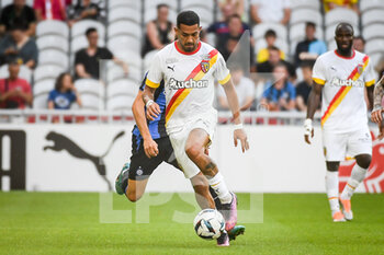 2022-07-23 - Facundo Axel MEDINA of Lens during the Pre Season Friendly football match between RC Lens and FC Internazionale Milano (Inter Milan) on July 23, 2022 at Bollaert-Delelis stadium in Lens, France - FOOTBALL - FRIENDLY GAME - LENS V FC INTER - INTERNAZIONALE - FRIENDLY MATCH - SOCCER