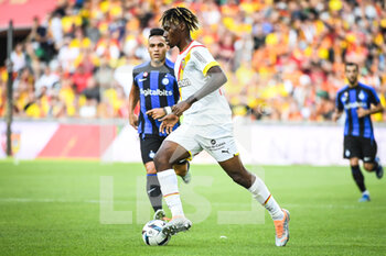 2022-07-23 - Christopher WOOH of Lens during the Pre Season Friendly football match between RC Lens and FC Internazionale Milano (Inter Milan) on July 23, 2022 at Bollaert-Delelis stadium in Lens, France - FOOTBALL - FRIENDLY GAME - LENS V FC INTER - INTERNAZIONALE - FRIENDLY MATCH - SOCCER