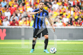 2022-07-23 - Danilo D'AMBROSIO of Inter Milan during the Pre Season Friendly football match between RC Lens and FC Internazionale Milano (Inter Milan) on July 23, 2022 at Bollaert-Delelis stadium in Lens, France - FOOTBALL - FRIENDLY GAME - LENS V FC INTER - INTERNAZIONALE - FRIENDLY MATCH - SOCCER