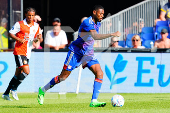 2022-07-24 - Jeff-Reine Adelaide of Olympique Lyonnais during the Pre-season friendly football match between Feyenoord and Olympique Lyonnais on July 24, 2022 at Stadion Feyenoord in Rotterdam, Netherlands - FOOTBALL - FRIENDLY GAME - FEYENOORD V LYON - FRIENDLY MATCH - SOCCER