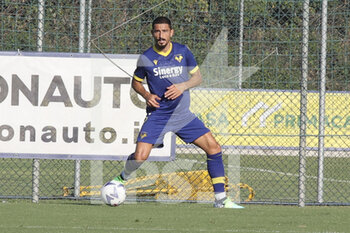 2022-07-30 - Koray Gunter of Hellas Verona FC play the ball during Hellas Verona vs US Cremonese, 5° frendly match pre-season Serie A Tim 2022-23, at Centro Sportivo 