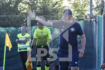 2022-07-30 - Massimiliano Alvini Head Coach of US Cremonese gestures during Hellas Verona vs US Cremonese, 5° frendly match pre-season Serie A Tim 2022-23, at Centro Sportivo 