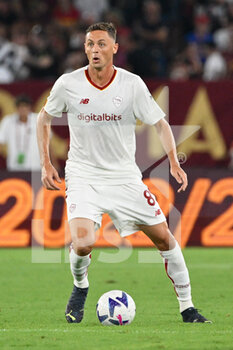 2022-08-07 - Nemanja Matic (AS Roma) during the Pre-Season Friendly 2022/2023  match between AS Roma vs Shakhtar Donetsk  at the Olimpic Stadium in Rome  on 07 August 2022. - FRIENDLY MATCH - ROMA VS SHAKHTAR DONETSK - FRIENDLY MATCH - SOCCER