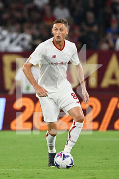 2022-08-07 - Nemanja Matic (AS Roma) during the Pre-Season Friendly 2022/2023  match between AS Roma vs Shakhtar Donetsk  at the Olimpic Stadium in Rome  on 07 August 2022. - FRIENDLY MATCH - ROMA VS SHAKHTAR DONETSK - FRIENDLY MATCH - SOCCER