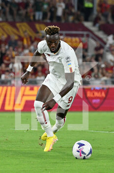 2022-08-07 - Tammy Abraham (AS Roma) during the Pre-Season Friendly 2022/2023  match between AS Roma vs Shakhtar Donetsk  at the Olimpic Stadium in Rome  on 07 August 2022. - FRIENDLY MATCH - ROMA VS SHAKHTAR DONETSK - FRIENDLY MATCH - SOCCER