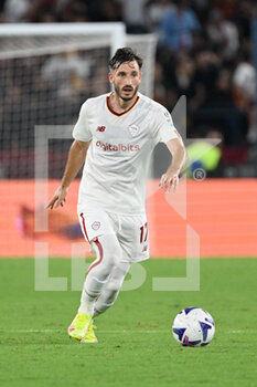 2022-08-07 - Matias Vina (AS Roma) during the Pre-Season Friendly 2022/2023  match between AS Roma vs Shakhtar Donetsk  at the Olimpic Stadium in Rome  on 07 August 2022. - FRIENDLY MATCH - ROMA VS SHAKHTAR DONETSK - FRIENDLY MATCH - SOCCER