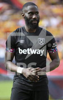 2022-07-30 - Arthur Masuaku of West Ham during the pre-season friendly football match between RC Lens (RCL) and West Ham United FC on July 30, 2022 at Stade Bollaert-Delelis in Lens, France - FOOTBALL - FRIENDLY GAME - LENS V WEST HAM - FRIENDLY MATCH - SOCCER
