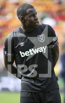 2022-07-30 - Kurt Zouma of West Ham during the pre-season friendly football match between RC Lens (RCL) and West Ham United FC on July 30, 2022 at Stade Bollaert-Delelis in Lens, France - FOOTBALL - FRIENDLY GAME - LENS V WEST HAM - FRIENDLY MATCH - SOCCER
