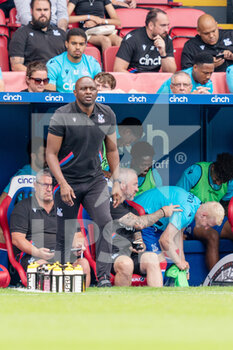 2022-07-30 - Crystal Palace manager Patrick Vieira during the Pre-Season Friendly football match between Crystal Palace and Montpellier HSC on July 30, 2022 at Selhurst Park in London, England - FOOTBALL - FRIENDLY GAME - CRYSTAL PALACE V MONTPELLIER - FRIENDLY MATCH - SOCCER