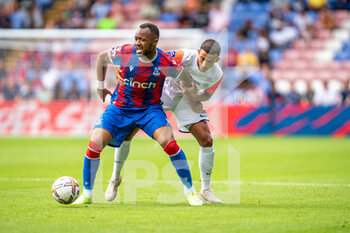 2022-07-30 - Crystal Palace forward Jordan Ayew during the Pre-Season Friendly football match between Crystal Palace and Montpellier HSC on July 30, 2022 at Selhurst Park in London, England - FOOTBALL - FRIENDLY GAME - CRYSTAL PALACE V MONTPELLIER - FRIENDLY MATCH - SOCCER