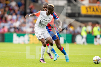 2022-07-30 - Montpellier defender Falaye Sacko (77) during the Pre-Season Friendly football match between Crystal Palace and Montpellier HSC on July 30, 2022 at Selhurst Park in London, England - FOOTBALL - FRIENDLY GAME - CRYSTAL PALACE V MONTPELLIER - FRIENDLY MATCH - SOCCER
